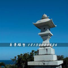 宮燈石雕，園林景觀石雕