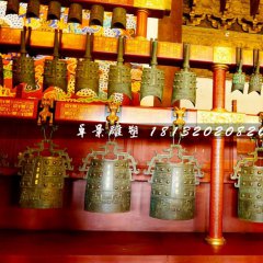青銅編鐘雕塑，仿古編鐘雕塑