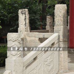 石雕欄板，竹子石浮雕欄板
