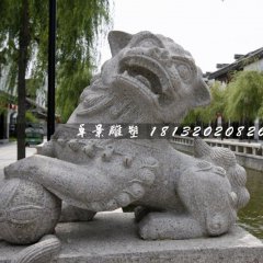 石雕獅子，網(wǎng)球獅石雕