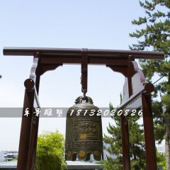 銅鐘，黃銅鐘，廣場銅鐘雕塑