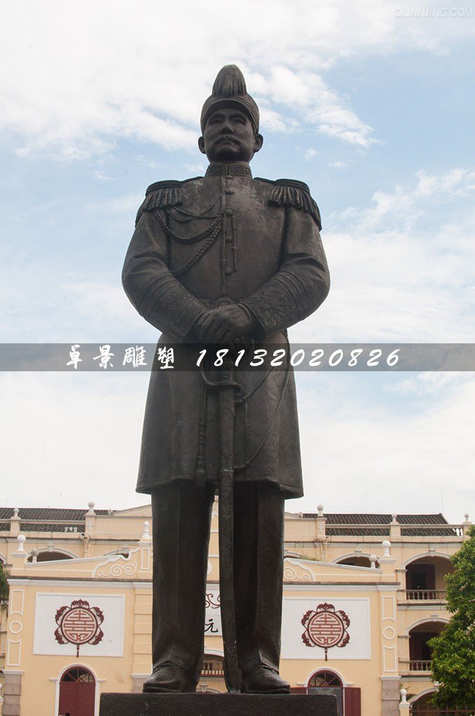 偉人銅雕，孫中山銅雕