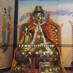 送子娘娘銅雕，寺廟神仙銅雕