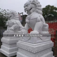 大型獅子石雕，北京獅石雕