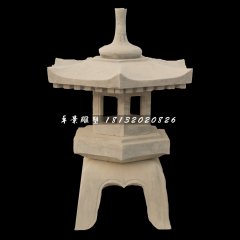 小型石燈，大理石燈雕塑
