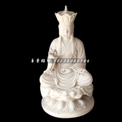 地藏菩薩石雕，漢白玉佛像