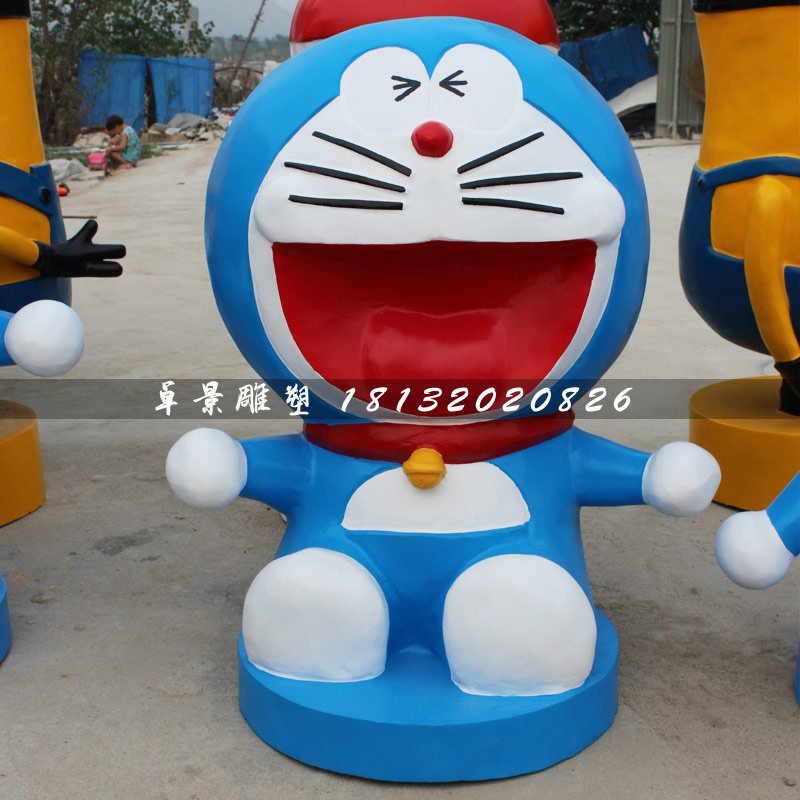 多啦a夢(mèng)雕塑，卡通動(dòng)漫雕塑