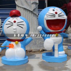 多啦a夢(mèng)雕塑，卡通動(dòng)漫雕塑