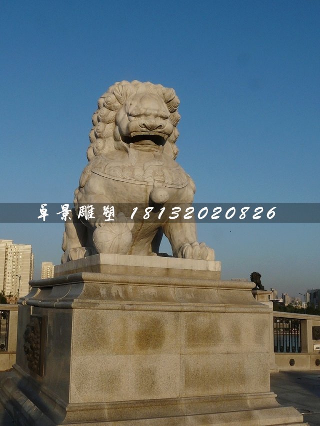 北京獅，大理石獅子