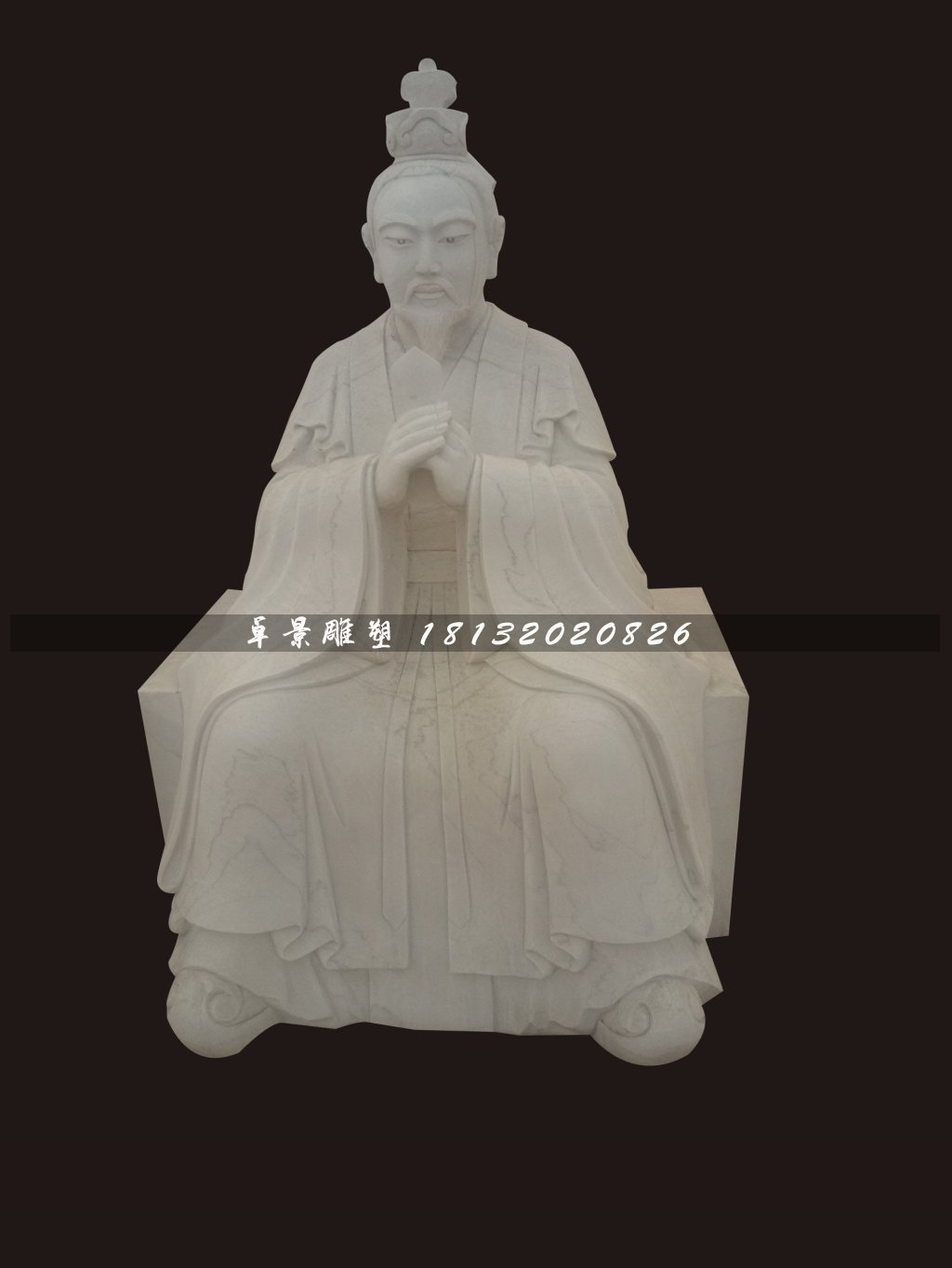 古代人物石雕，廣場(chǎng)人物石雕
