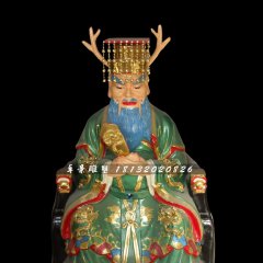 龍王雕塑，玻璃鋼彩繪神仙雕塑