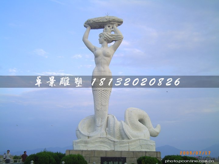 女媧補天石雕，公園神仙石雕