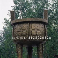 大型銅鼎，廣場三足銅鼎雕塑