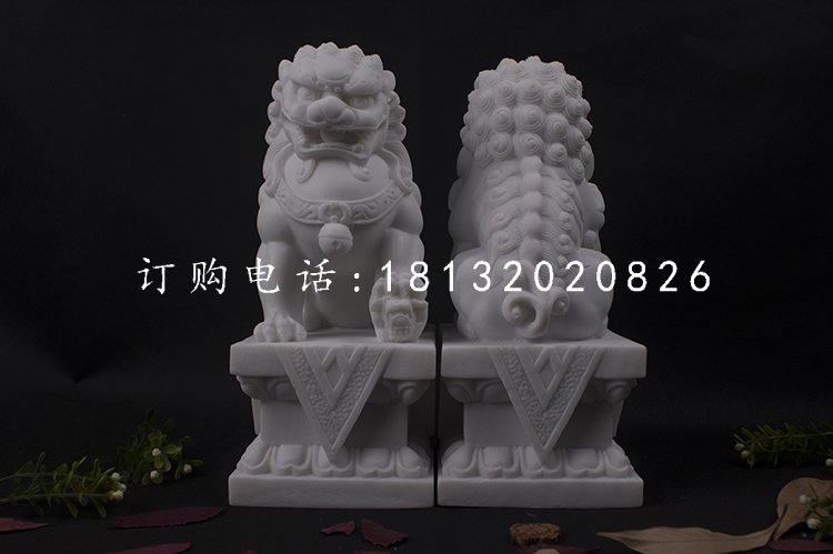 漢白玉北京獅，石獅子