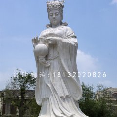 大理石媽祖雕塑，廣場(chǎng)神仙石雕