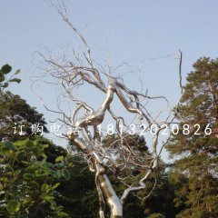 不銹鋼樹(shù)根雕塑，公園景觀雕塑