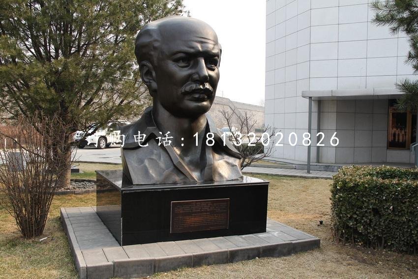 白求恩胸像銅雕,醫(yī)院名人銅雕