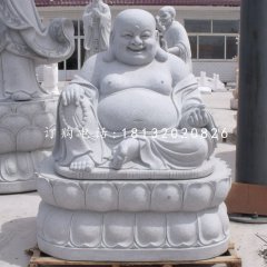 彌勒佛石雕，大肚彌勒佛石雕