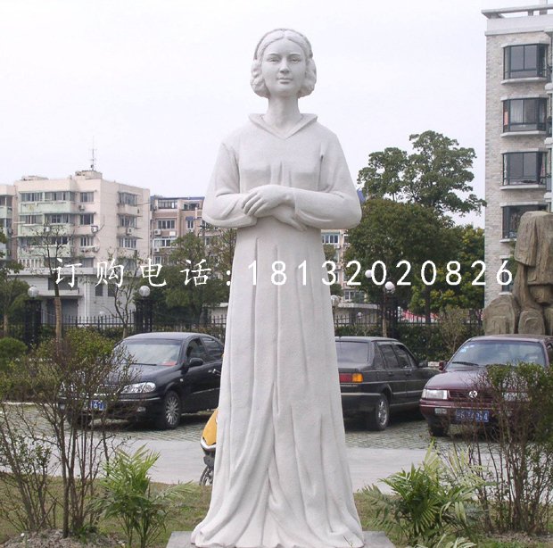 南丁格爾石雕，醫(yī)院人物石雕