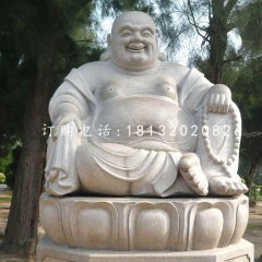 笑面佛石雕，彌勒佛石雕