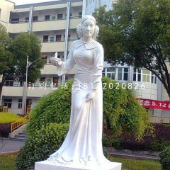 醫(yī)院名人石雕，南丁格爾石雕