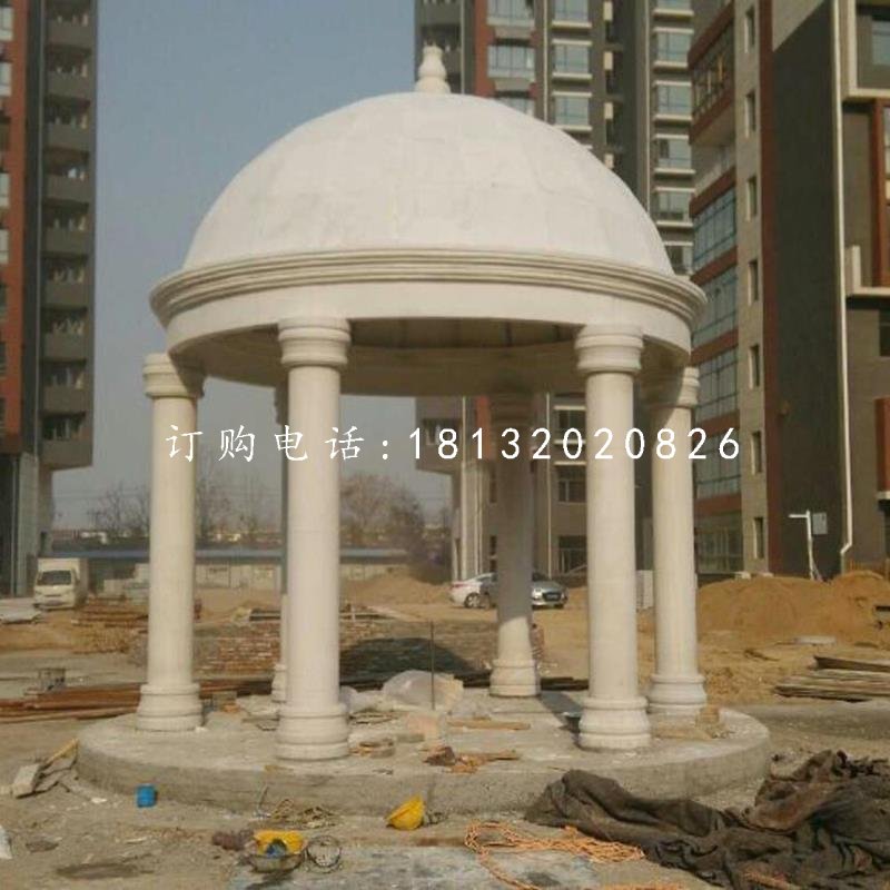 圓頂涼亭，歐式?jīng)鐾?，小區(qū)景觀雕塑