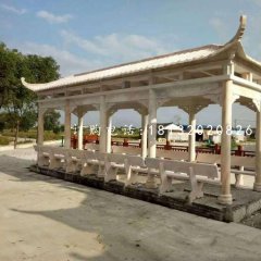 長廊石雕，公園長廊石雕