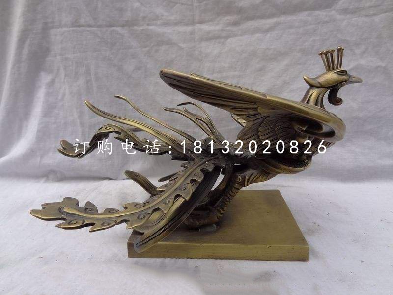 鳳凰銅雕，廣場鳳凰雕塑