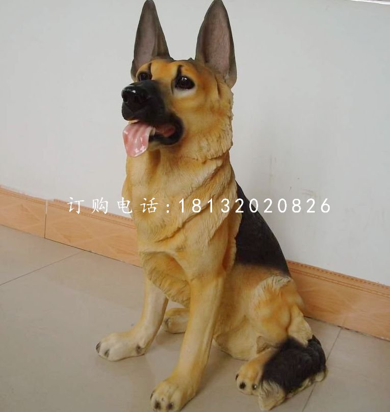 仿真小狗雕塑公園玻璃鋼動(dòng)物雕塑
