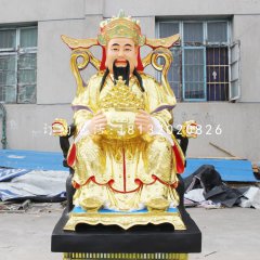 財(cái)神爺?shù)袼?，玻璃鋼神? width=
