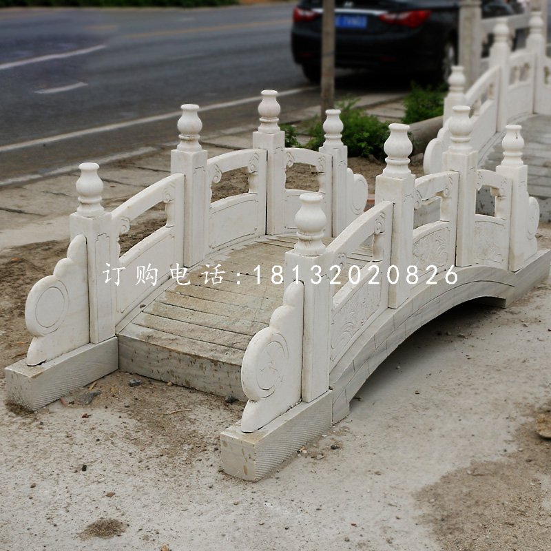 石拱橋，大理石橋雕塑