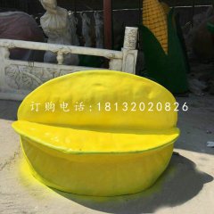 楊桃雕塑，玻璃鋼水果雕塑