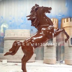 噴漆馬雕塑，玻璃鋼立馬雕塑