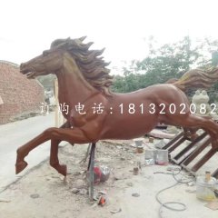 玻璃鋼奔馬，廣場動物雕塑