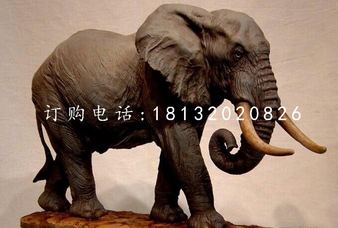大象雕塑,銅雕大象