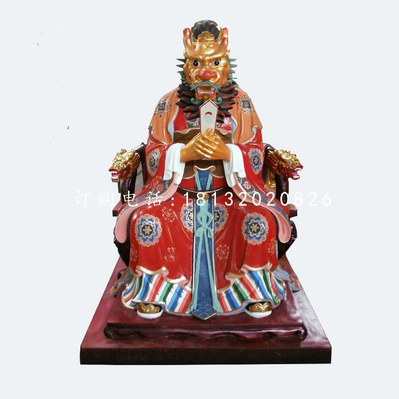 玻璃鋼龍王雕塑,神仙雕塑