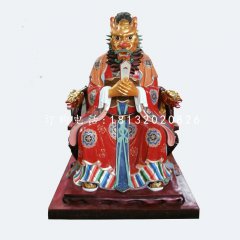 玻璃鋼龍王雕塑，神仙雕塑