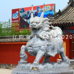 麒麟石雕，廣場(chǎng)神獸石雕