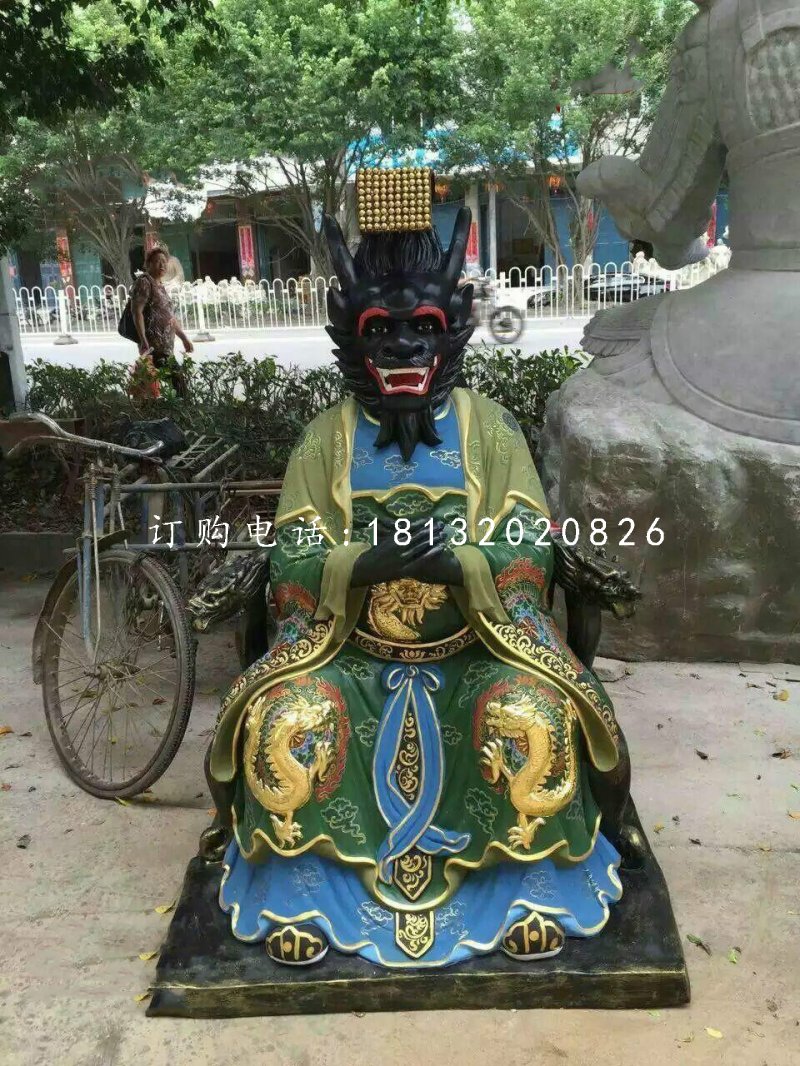 龍王雕塑，玻璃鋼神仙