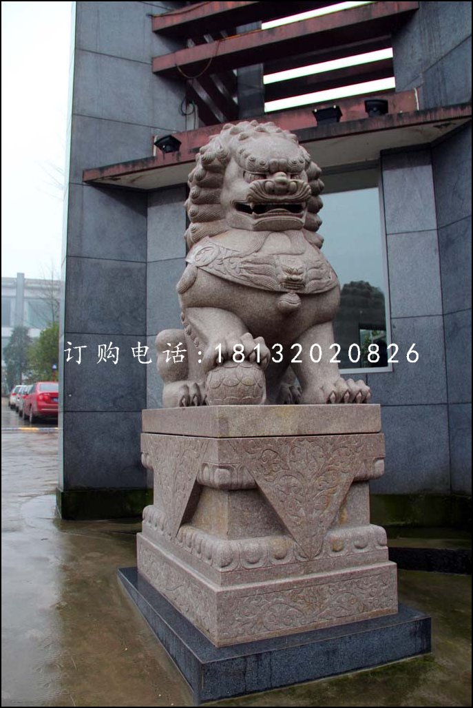 北京獅，廣場(chǎng)石獅子