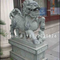 麒麟雕塑，青石動物雕塑