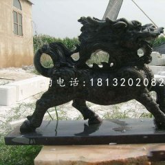 石雕麒麟，廣場(chǎng)神獸石雕