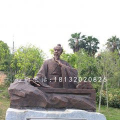 張仲景銅雕，古代人物銅雕
