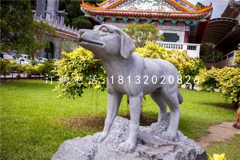 公園動(dòng)物石雕，十二生肖石雕 (2)