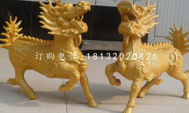 麒麟銅雕,廣場銅麒麟