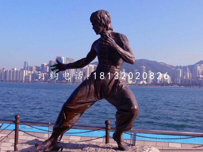 李小龍銅雕，近代名人銅雕