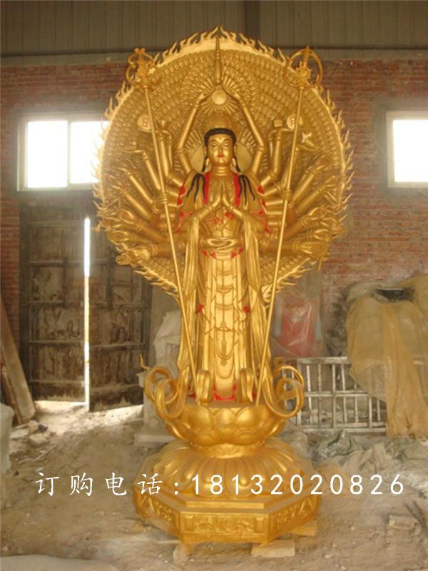 千手觀音銅雕，寺廟觀音銅雕.jpg