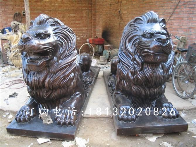 匯豐獅銅雕，趴著的獅子銅雕.jpg