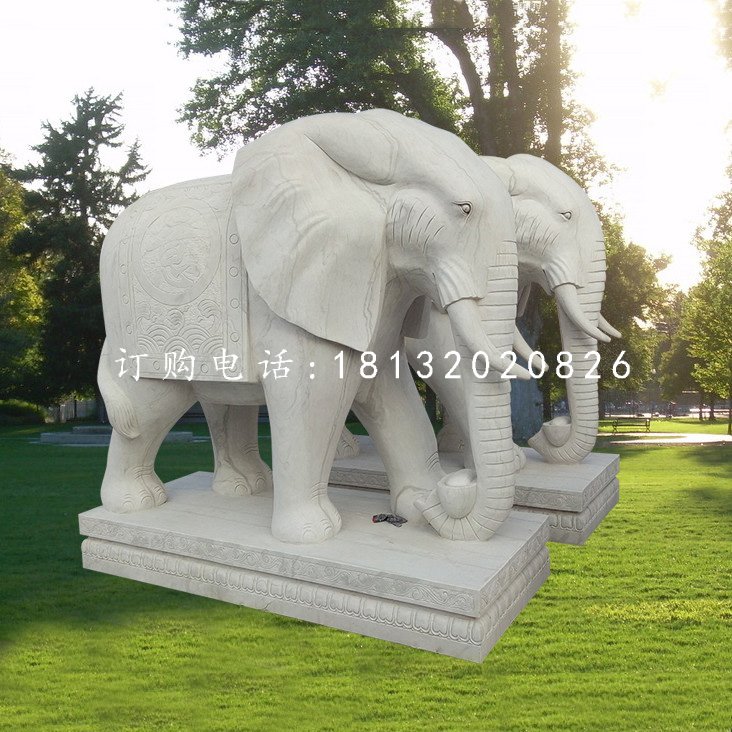 公園大象石雕，大理石大象 (2).jpg