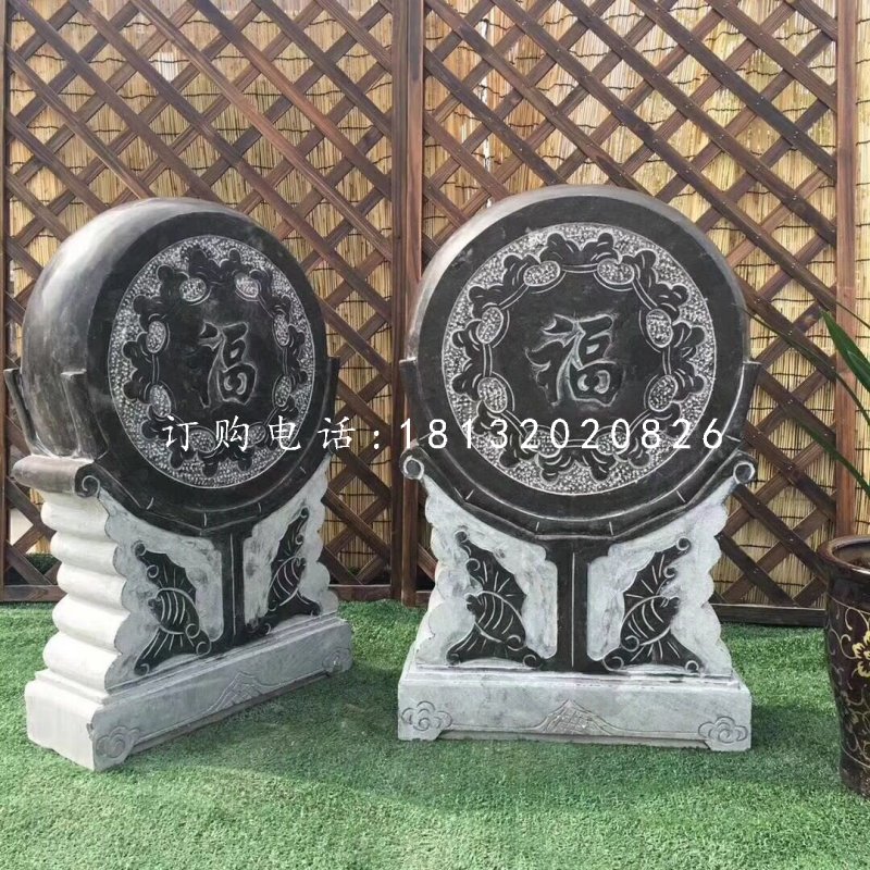 仿古石雕門墩，青石抱鼓石 (2).jpg